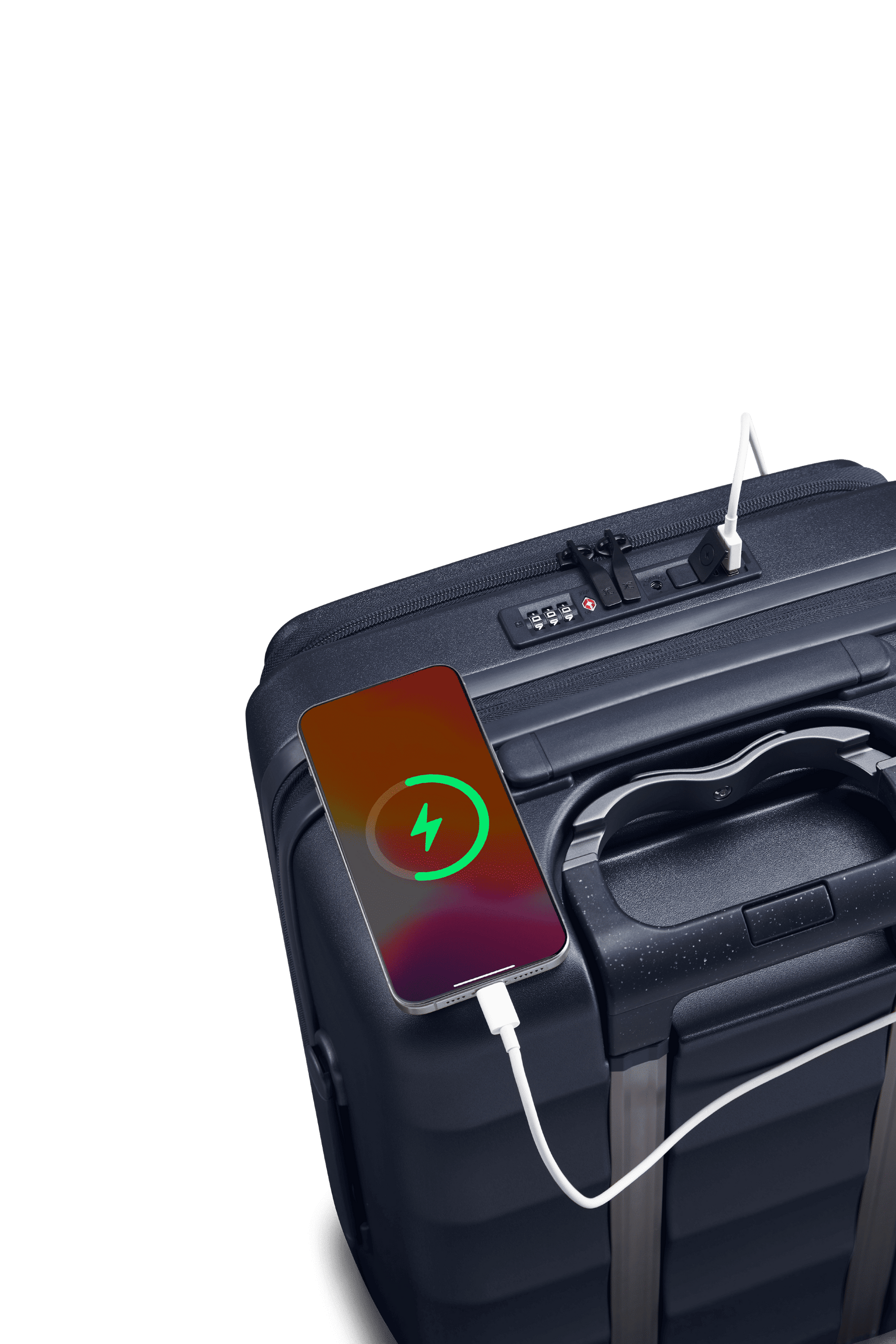 Max Tank Suitcases in Navy