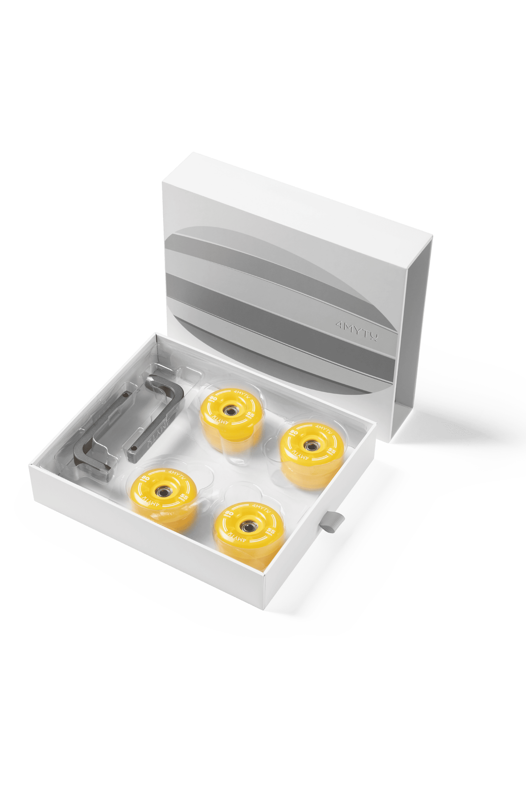 Palette Wheels in Honey Yellow