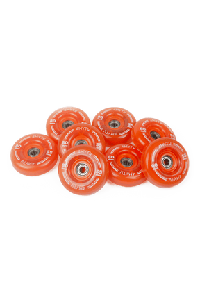 Palette Wheels in Sunset Orange