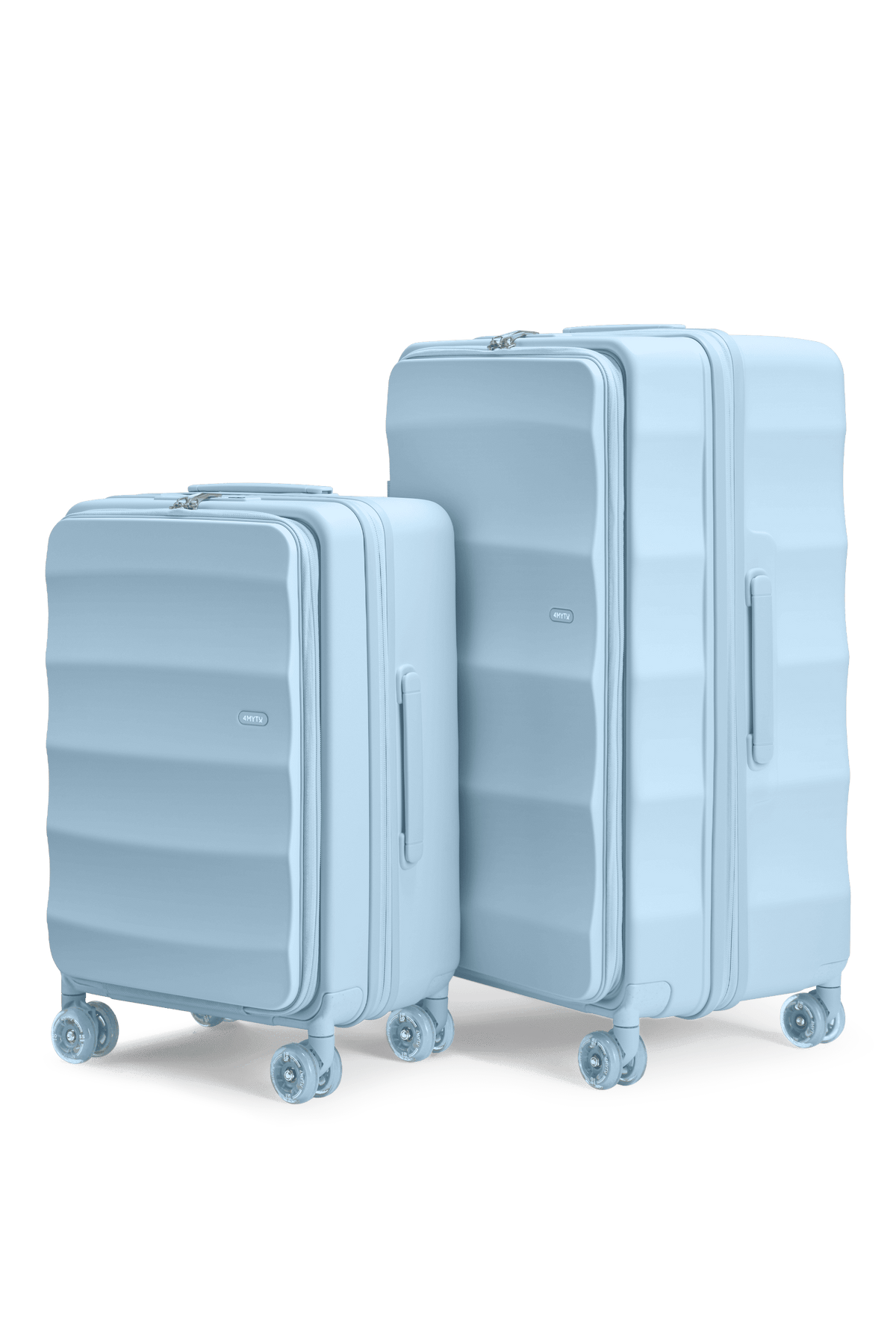 Max Tank Suitcases in Delicate Blue