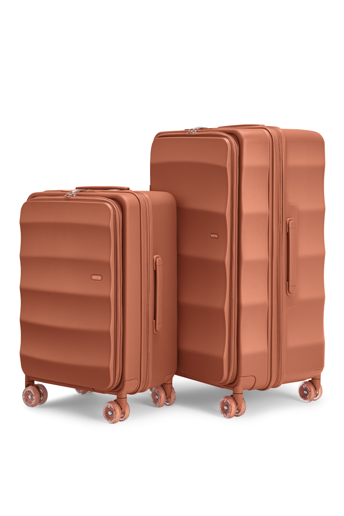 Max Tank Suitcases in Fiery Red